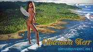 giantess collage landscape wings beach ocean brunette jets aerial_view looking_at_viewer miranda_kerr military_jets giantessbuster209