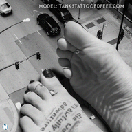 giantess collage feet monochrome toes barefoot soles domination foot_play people streets vehicles between_toes nikemd pedicure toe_ring giantess_feet downward_angle