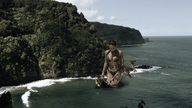 giantess collage swimsuit destruction cleavage ocean asian ships wading zed782