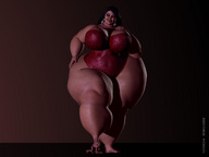 barefoot domination bbw shrunken_man under_foot brothervirgil imminent_crush digital_render heather-and-plaything