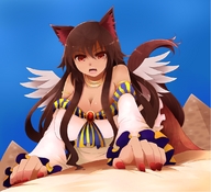 drawing giantess color brunette