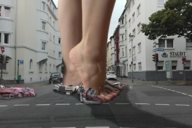 giantess crush collage feet city destruction toes barefoot streets under_foot pedicure vehicle_crush cracked_pavement jake774