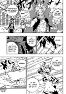 drawing giantess manga monochrome handheld cleavage fairy_tail brandish