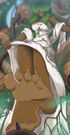 drawing giantess feet color toes soles point_of_view mostlyfunstuff