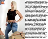 collage blonde jeans domination story bondage shrunken_men table squeezemeflat imminent_crush