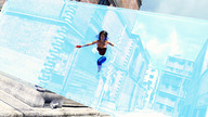 crush blonde handheld brunette superhero shrunken_woman shrunken_man humiliation cruel sneakers leather motorcycle superwoman digital_render lfcfan force_field