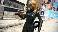breasts crush blonde handheld brunette superhero shrunken_woman shrunken_man humiliation sneakers leather motorcycle superwoman digital_render lfcfan