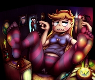 breasts drawing growth giantess blonde color clothed toes soles legs star_wars fanart world_of_warcraft marco disney star the_legend_of_zelda steven_universe drimir mitakla star_butterfly star_vs_the_forces_of_evil rebel_allilance macro_diaz