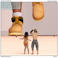 micro shoes walking floor tiny_mk digital_render openhighhat altered_reality_world the_trials_of_rosie micromants