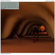 crush micro soles shoes blood story cruel under_foot digital_render openhighhat altered_reality_world the_trials_of_rosie micromants