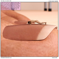 micro toes shrunken_men worship shrunken_people shrunken_woman trapped tinies toe_nail digital_render openhighhat altered_reality_world the_trials_of_rosie micromants