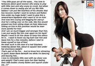 collage brunette domination story shrunken_man looking_at_viewer squeezemeflat imminent_crush stool