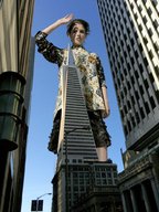 giantess collage city mega tower looking_at_viewer san_francisco intershrinker anna_kendrick annazilla transamerica_pyramid