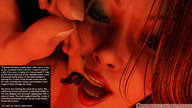 vore mouth finger story shrunken_woman advertisement dangle preview rythmear looking_at_tiny redfiredog digital_render the-witching-hour