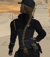 blonde climbing shrunken_woman braid mortal_kombat digital_render cassie_cage roodedude sonya_blade jaqui_briggs