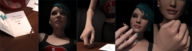 crush nude comic handheld blood story piercings shrunken_man cruel digital_render