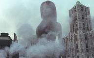 giantess city buildings sky mist sorenzer0 digital_render