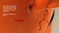 story navel belly shrunken_man dangle between_fingers digital_render pixaliant uptown_girl