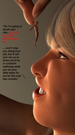 story shrunken_man cruel set captions pinch digital_render pixaliant uptown_girl