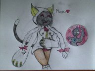 drawing vore tail cat inside_stomach pointed_ears blazblue