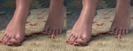 giantess crush feet toes barefoot blood domination foot_worship foot_crush worship luna cruel toe_crush under_foot pedicure digital_render smogass