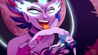 lesbians oral_sex my_little_pony twilight_sparkle equestria_girls ponut_joe legend_of_everfree midnight_sparkle selfcest