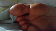 collage micro feet barefoot climbing lying_down shrunken_man mcflyonthewall
