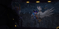 drawing giantess furry wings anthro city color gun fox fighting rain giantesses watching asterope