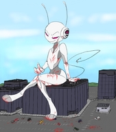 anthro robot destruction giant buildings blood sitting foot_crush cruel vehicles asterope