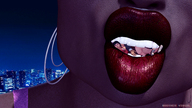 giantess vore mouth teeth trapped inside_mouth brothervirgil big_lips point_of_view digital_render
