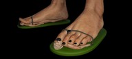 crush feet toes domination shrunken_men sandals foot_crush under_foot pedicure digital_render dofus59