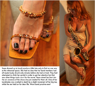 crush collage micro feet toes cleavage high_heels climbing blood story red_hair shrunken_men pedicure youranus32