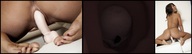 collage insertion nude pussy feet butt inside barefoot soles brunette domination shrunken_man inside_view pedicure sex_toy digital_render starkadhr
