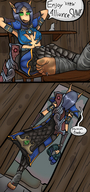 crush micro armor green_eyes blood sweat elf walking teasing cruel dirty world_of_warcraft blood_elf mspaintgts smirking footwrap kiiarah wraps