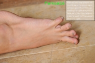 collage toes barefoot climbing story shrunken_man pedicure parkoal16