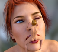 gentle nude blonde butt sex barefoot red_hair legs lesbians shrunken_woman oral_sex digital_render marshgts