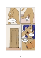 nude comic color futanari penis cock_vore shrunken_man incest