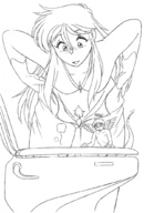 drawing manga anime sequence shrunken_men lineart kissa-g