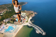 giantess collage destruction beach shorts pool smoke top resort coastline bracelet massivegts gtsvideos1