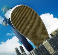 giantess point_of_view jetslasher digital_render