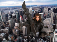 giantess collage city destruction brunette wonderslug boots skyscraper aerial_view looking_at_viewer natalia_phillips tribute-to-tiny-little-lisa