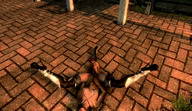 nude sex high_heels lying_down mini_giantess boots outdoors legs_spread skyrim skimpy_clothing digital_render