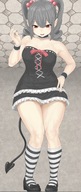 drawing giantess color blood gore cruel knee_socks uru