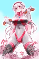 drawing giantess color destruction rampage pink_hair torajimaneko source_needed