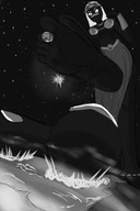drawing giantess giga alien space monochrome planet toes barefoot bra soles foot_crush queen looking_down between_toes dark_skin cosmic_giantess giantwaifus queen_tyrahnee duck_dodgers cartoon_network