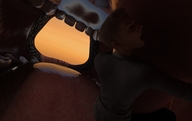 vore open_mouth hanging_on imminent_vore boomgts digital_render