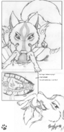 vore furry dog tongue