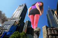 giantess collage city destruction brunette wonderslug looking_down skyscraper sky point_of_view tiny-little-lisa maria_eriksson