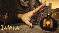 giantess reaching trapped long_nails nail_polish black_nails digital_render