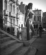 breasts giantess monochrome runswithferrets venice digital_render